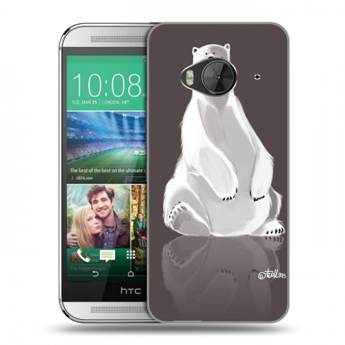 Дизайнерский силиконовый чехол для HTC One ME Медведи