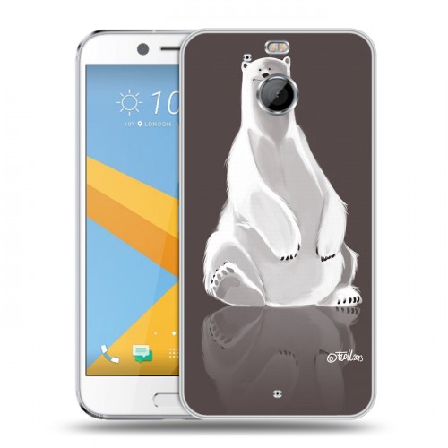 Дизайнерский пластиковый чехол для HTC 10 evo Медведи