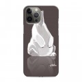 Дизайнерский силиконовый чехол для Iphone 12 Pro Max Медведи