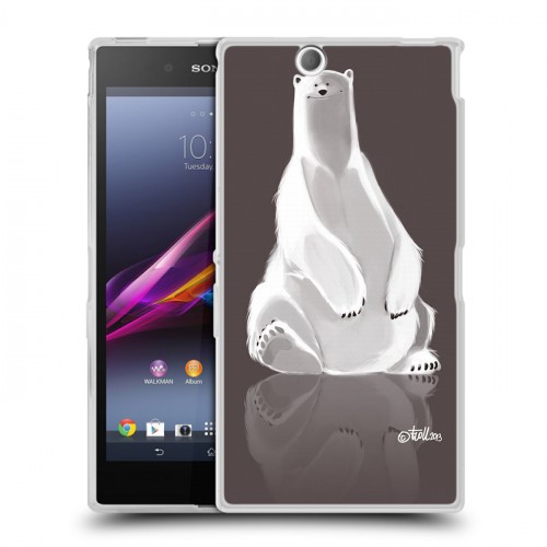 Дизайнерский пластиковый чехол для Sony Xperia Z Ultra  Медведи