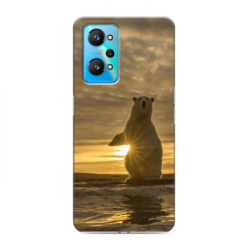 Дизайнерский силиконовый чехол для Realme GT Neo 2 Медведи