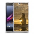 Дизайнерский пластиковый чехол для Sony Xperia Z Ultra  Медведи