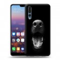 Дизайнерский силиконовый с усиленными углами чехол для Huawei P20 Pro Медведи