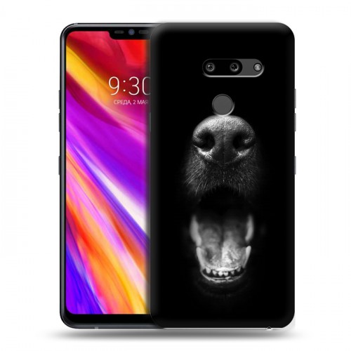 Дизайнерский пластиковый чехол для LG G8 ThinQ Медведи