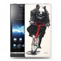 Дизайнерский пластиковый чехол для Sony Xperia S Медведи