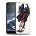 Дизайнерский пластиковый чехол для Nokia 5.1 Медведи