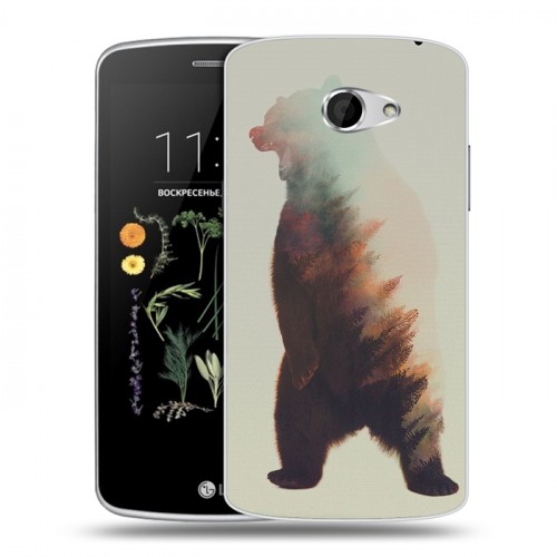 Дизайнерский силиконовый чехол для LG K5 Медведи