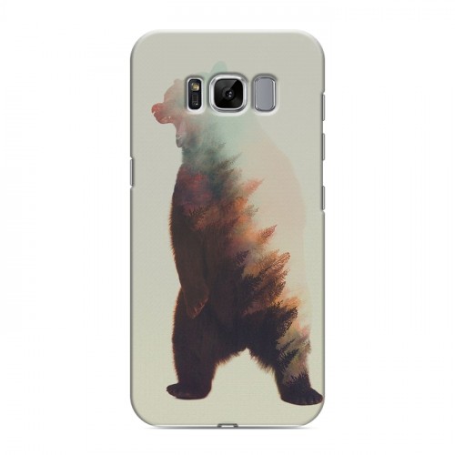 Дизайнерский силиконовый чехол для Samsung Galaxy S8 Медведи