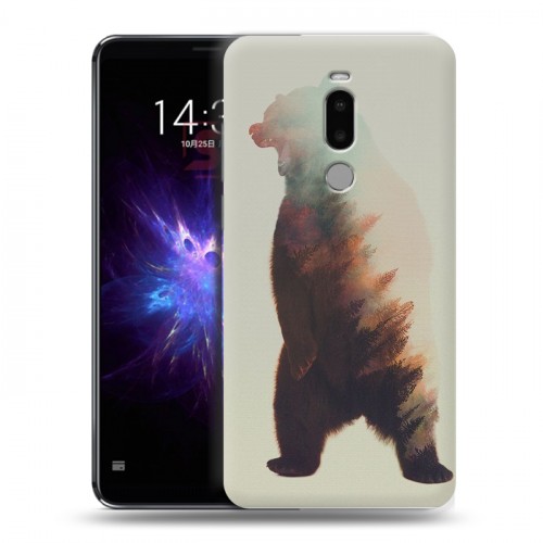 Дизайнерский пластиковый чехол для Meizu Note 8 Медведи