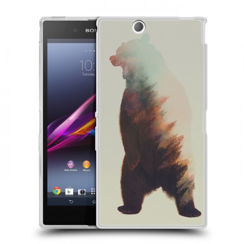 Дизайнерский пластиковый чехол для Sony Xperia Z Ultra  Медведи