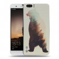 Дизайнерский пластиковый чехол для Huawei Honor 6 Plus Медведи