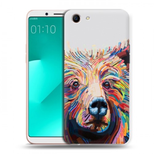 Дизайнерский пластиковый чехол для OPPO A83 Медведи