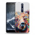 Дизайнерский пластиковый чехол для Nokia 5.1 Медведи