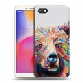 Дизайнерский пластиковый чехол для Xiaomi RedMi 6A Медведи