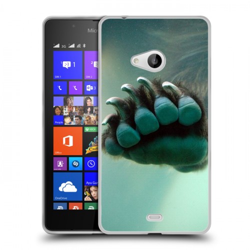 Дизайнерский пластиковый чехол для Microsoft Lumia 540 Медведи