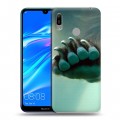 Дизайнерский пластиковый чехол для Huawei Y6 (2019) Медведи