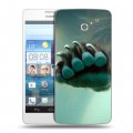 Дизайнерский пластиковый чехол для Huawei Ascend D2 Медведи