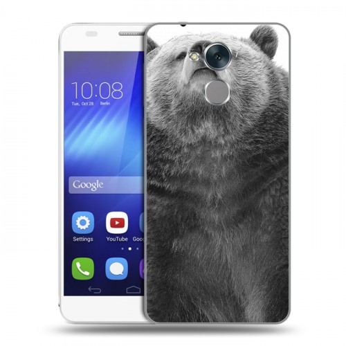 Дизайнерский пластиковый чехол для Huawei Honor 6C Медведи