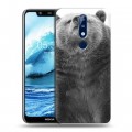 Дизайнерский силиконовый чехол для Nokia 5.1 Plus Медведи