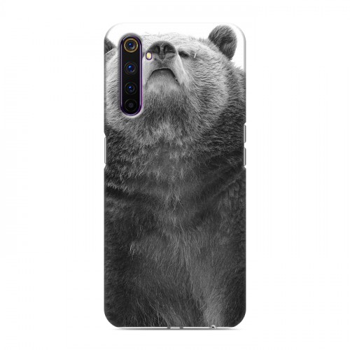 Дизайнерский силиконовый чехол для Realme 6 Pro Медведи