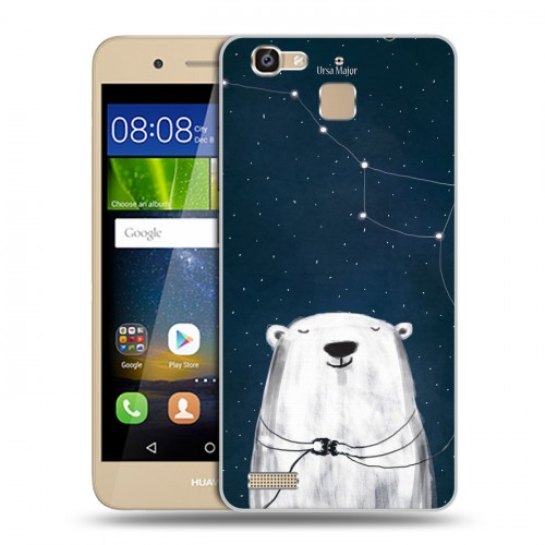 Дизайнерский пластиковый чехол для Huawei GR3 Медведи