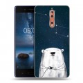 Дизайнерский пластиковый чехол для Nokia 8 Медведи