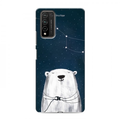 Дизайнерский пластиковый чехол для Huawei Honor 10X Lite Медведи