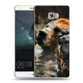 Дизайнерский пластиковый чехол для Huawei Mate S Медведи