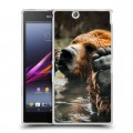 Дизайнерский пластиковый чехол для Sony Xperia Z Ultra  Медведи