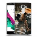 Дизайнерский силиконовый чехол для LG G4 Медведи