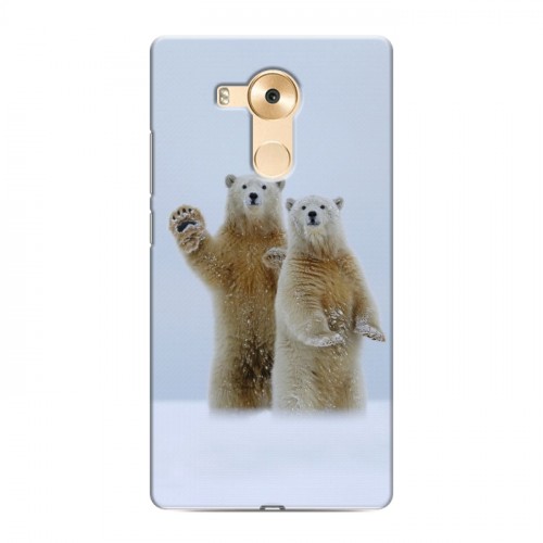 Дизайнерский силиконовый чехол для Huawei Mate 8 Медведи