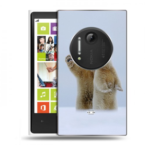 Дизайнерский пластиковый чехол для Nokia Lumia 1020 Медведи