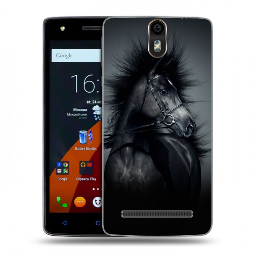 Дизайнерский силиконовый чехол для Wileyfox Storm Лошади