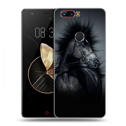 Дизайнерский пластиковый чехол для ZTE Nubia Z17 Лошади