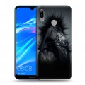 Дизайнерский пластиковый чехол для Huawei Y6 (2019) Лошади