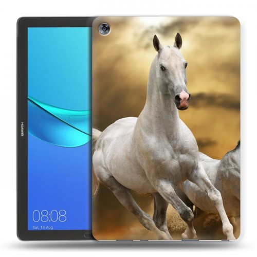 Дизайнерский силиконовый чехол для Huawei MediaPad M5 10.8 Лошади