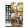 Дизайнерский силиконовый чехол для Iphone 6 Plus/6s Plus Лошади