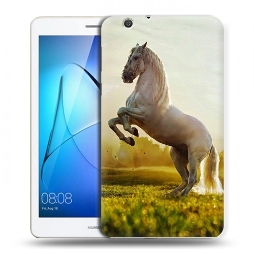 Дизайнерский силиконовый чехол для Huawei MediaPad T3 7 3G Лошади
