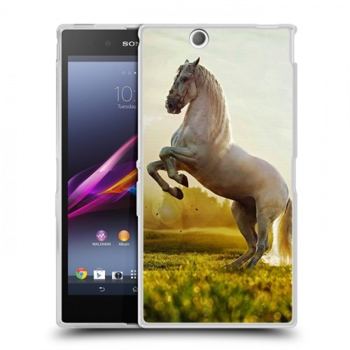 Дизайнерский пластиковый чехол для Sony Xperia Z Ultra  Лошади