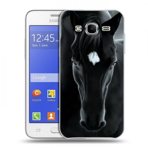 Дизайнерский силиконовый чехол для Samsung Galaxy J7 Лошади