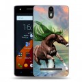 Дизайнерский силиконовый чехол для Wileyfox Storm Лошади