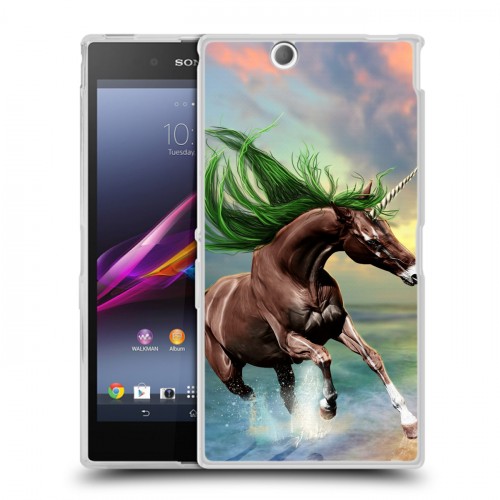 Дизайнерский пластиковый чехол для Sony Xperia Z Ultra  Лошади