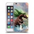 Дизайнерский силиконовый чехол для Iphone 6 Plus/6s Plus Лошади