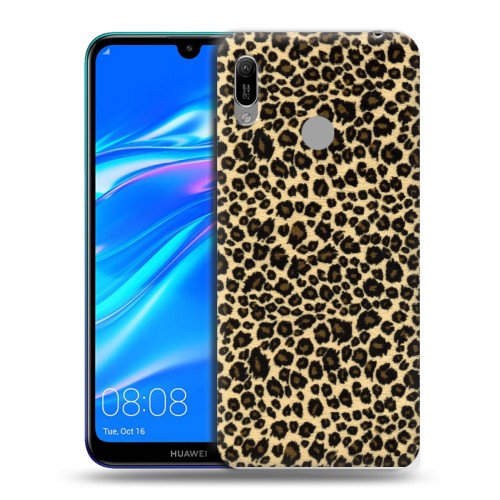 Дизайнерский пластиковый чехол для Huawei Y6 (2019) Леопард
