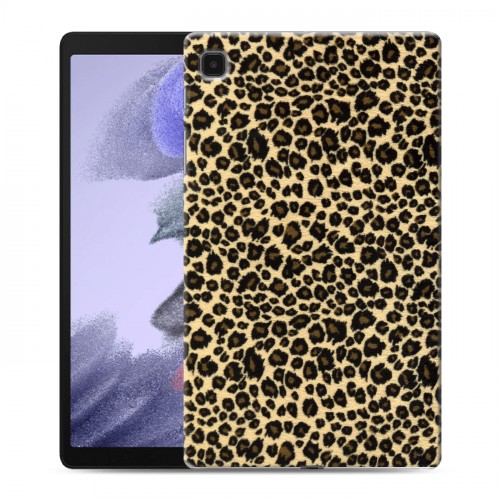 Дизайнерский силиконовый чехол для Samsung Galaxy Tab A7 lite Леопард