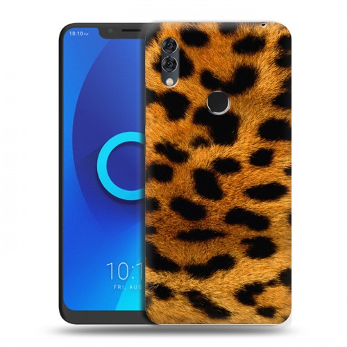 Дизайнерский силиконовый чехол для Alcatel 5V Леопард