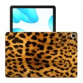 Дизайнерский силиконовый чехол для Realme Pad Леопард