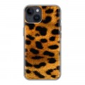 Дизайнерский пластиковый чехол для Iphone 14 Леопард