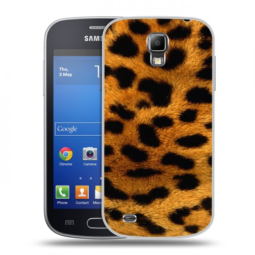 Дизайнерский пластиковый чехол для Samsung Galaxy S4 Active Леопард