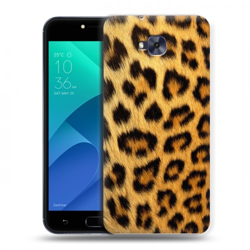 Дизайнерский пластиковый чехол для ASUS ZenFone 4 Selfie Леопард